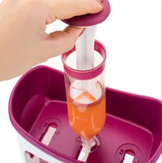 Macchina per preparare pappe fatte in casa e naturali per bambini